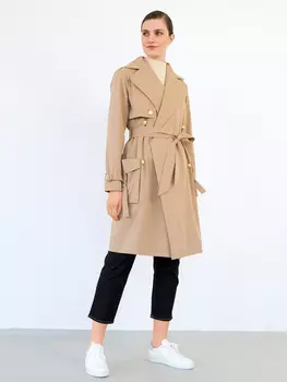 Выкройка: Двубортный тренчкот