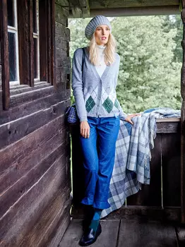 Выкройка: Джинсы 7/8