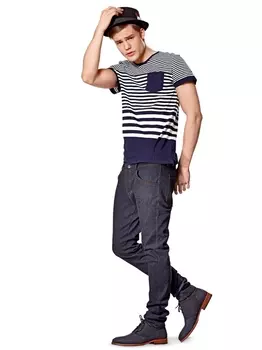 Выкройка: Джинсы мужские