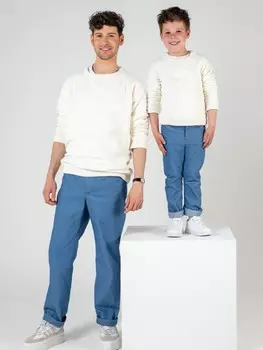 Выкройка: Джинсы со смещенными боковыми швами