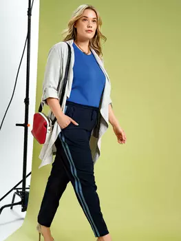 Выкройка: Джоггеры с лампасами