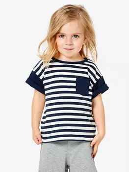 Выкройка: Футболка а-ля матроска