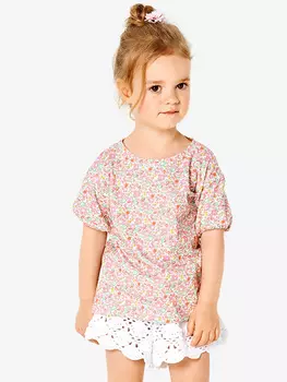 Выкройка: Футболка для девочки