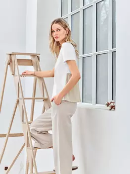 Выкройка: Футболка с отрезной деталью