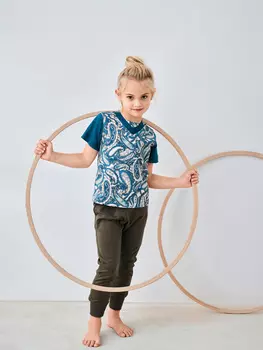 Выкройка: Футболка с V-вырезом