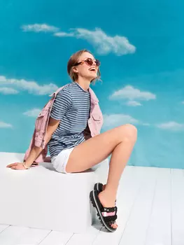 Выкройка: Футболка-тельняшка прямого кроя