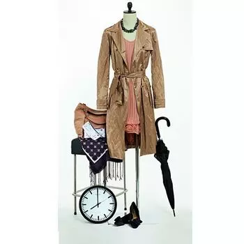 Выкройка: Гламурный тренчкот