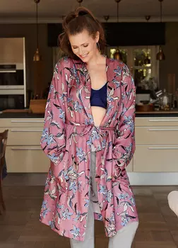 Выкройка: Халат с запахом