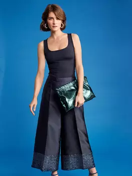 Выкройка: Экстраширокие кюлоты