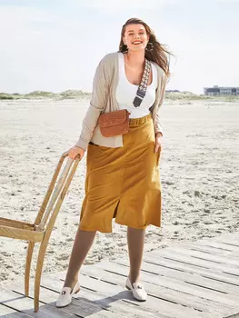 Выкройка: Юбка А-силуэта