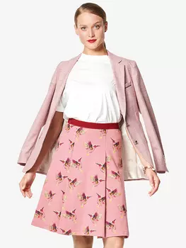 Выкройка: Юбка А-силуэта