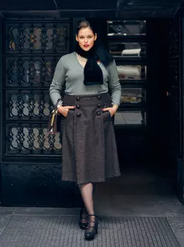 Выкройка: Юбка А-силуэта