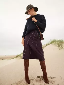 Выкройка: Юбка А-силуэта