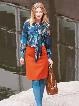 Выкройка: Юбка А-силуэта