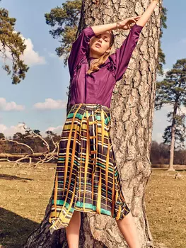 Выкройка: Юбка асимметричного кроя