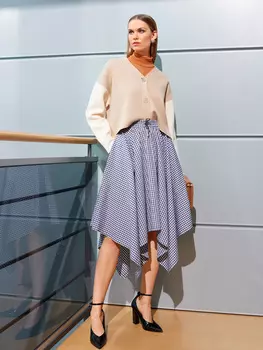 Выкройка: Юбка асимметричного кроя