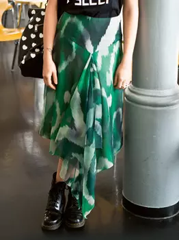 Выкройка: Юбка асимметричного кроя