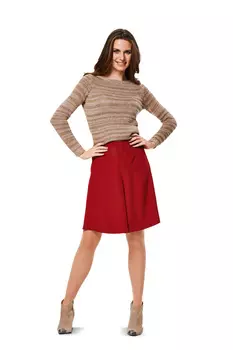 Выкройка: Юбка-брюки