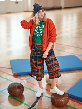 Выкройка: Юбка-брюки расклешенного силуэта