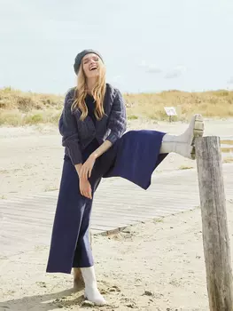 Выкройка: Юбка-брюки с завышенной талией