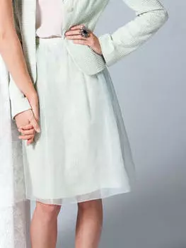 Выкройка: Юбка из органзы