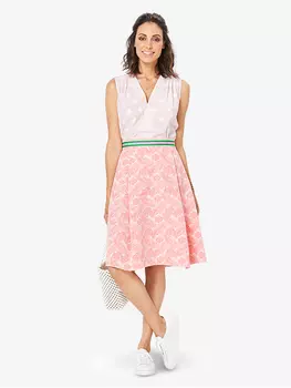 Выкройка: Юбка из жаккарда