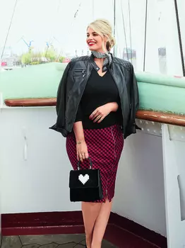 Выкройка: Юбка-карандаш