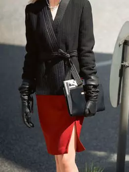 Выкройка: Юбка-карандаш с эффектом запаха