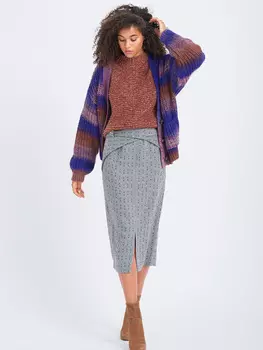 Выкройка: Юбка-карандаш с разрезом