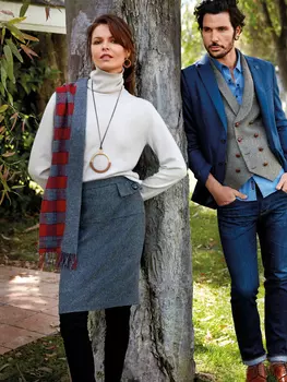 Выкройка: Юбка-карандаш со шлицей