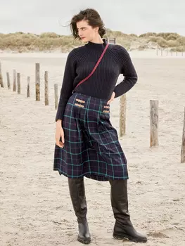 Выкройка: Юбка-килт