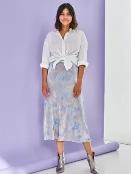 Выкройка: Юбка-клеш на эластичном поясе