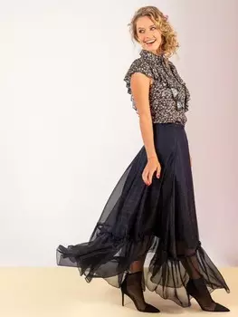 Выкройка: Юбка макси-формата