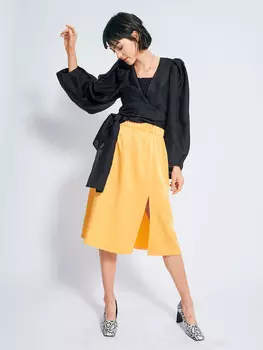 Выкройка: Юбка миди