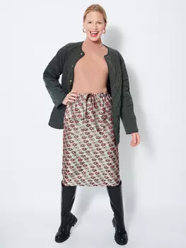 Выкройка: Юбка миди на кулиске