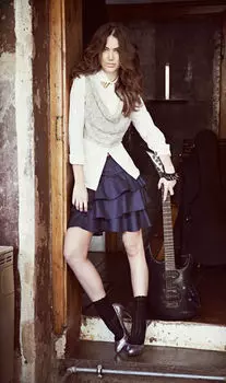 Выкройка: Юбка мини с воланами