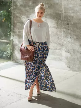 Выкройка: Юбка на эластичном поясе