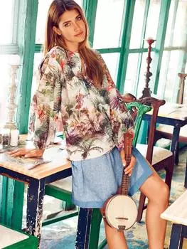 Выкройка: Юбка на кулиске