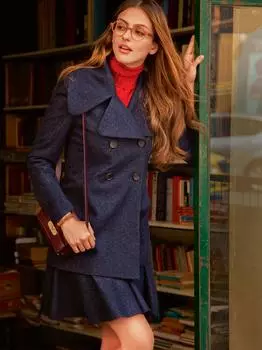 Выкройка: Юбка на широкой кокетке