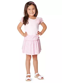 Выкройка: Юбка на широком поясе