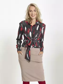 Выкройка: Юбка прямого кроя