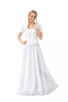 Выкройка: Юбка пышная на резинке