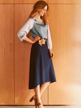 Выкройка: Юбка расклешенная