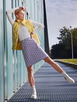 Выкройка: Юбка расклешенного силуэта