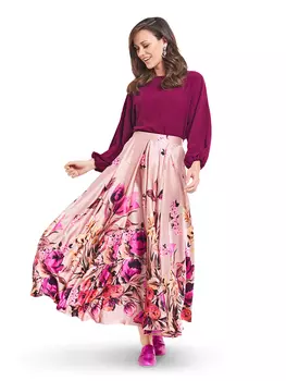 Выкройка: Юбка расклешенного силуэта