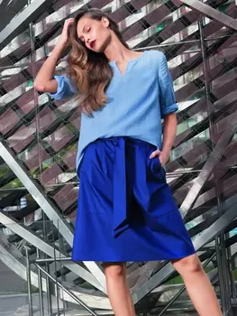 Выкройка: Юбка расклешенного силуэта