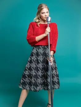 Выкройка: Юбка расклешенного силуэта