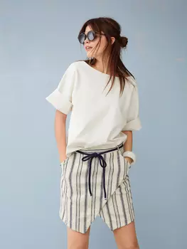 Выкройка: Юбка с эффектом запаха