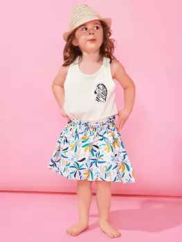 Выкройка: Юбка с асимметричным низом