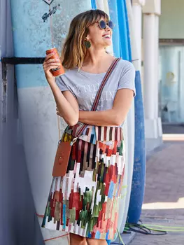 Выкройка: Юбка с асимметричными кокетками